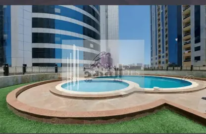 Pool image for: Apartment - 2 Bedrooms - 2 Bathrooms for rent in Orient Tower 2 - Orient Towers - Al Bustan - Ajman, Image 1