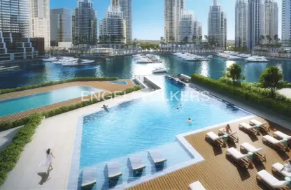Pool image for: Apartment - 1 Bedroom - 2 Bathrooms for sale in LIV Marina - Dubai Marina - Dubai, Image 1