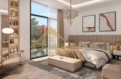 Room / Bedroom image for: Townhouse - 4 Bedrooms - 5 Bathrooms for sale in Nice - Damac Lagoons - Dubai, Image 1