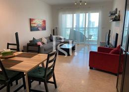 Living / Dining Room image for: Apartment - 2 bedrooms - 3 bathrooms for sale in Marina Heights - Marina Square - Al Reem Island - Abu Dhabi, Image 1