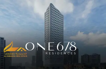 Apartment - 1 Bedroom - 2 Bathrooms for sale in One 678 Residences - Al Amerah - Ajman Apartment - 1 Bedroom - 2 Bathrooms for sale in One 678 Residences - Al Amerah - Ajman