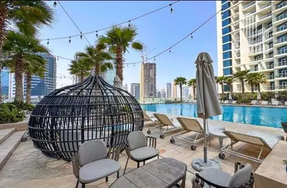 Apartment - Studio - 1 Bathroom for rent in PRIVE BY DAMAC (B) - DAMAC Maison Privé - Business Bay - Dubai