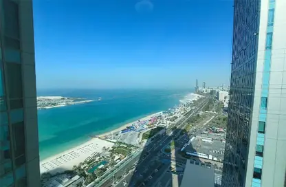 شقة - 2 غرف نوم - 3 حمامات للايجار في أبراج نيشن تاورز - شارع الكورنيش - أبوظبي