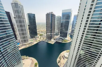 شقة - غرفة نوم - 2 حمامات للايجار في خور الجميرا 1 - (JLT) مجمع X - أبراج بحيرة الجميرا - دبي