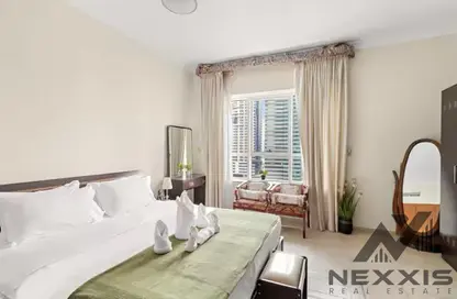 Apartment - 1 Bedroom - 2 Bathrooms for rent in V3 Tower - JLT Cluster V - Jumeirah Lake Towers - Dubai
