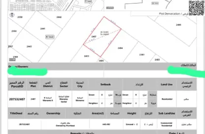 Land - Studio for sale in Manama - Ajman