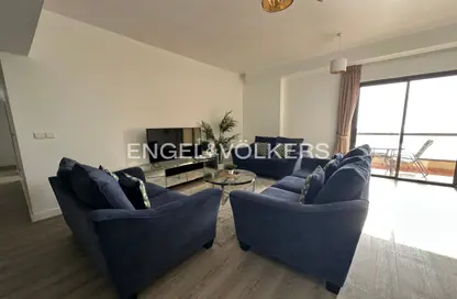 Apartment - 2 Bedrooms - 3 Bathrooms for rent in Bahar 2 - Bahar - Jumeirah Beach Residence - Dubai