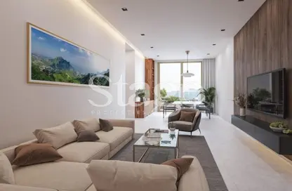 Living Room image for: Duplex - 2 Bedrooms - 2 Bathrooms for sale in Levanto By Oro24 - Jumeirah Village Circle - Dubai, Image 1