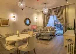 Living / Dining Room image for: Apartment - 2 Bedrooms - 3 Bathrooms for sale in Mayas Geneva - Jumeirah Village Circle - Dubai, Image 1