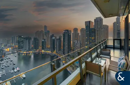 Apartment - 2 Bedrooms - 3 Bathrooms for sale in Silverene Tower A - Silverene - Dubai Marina - Dubai