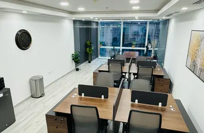 Office Space - Studio - 3 Bathrooms for rent in Tamani Art Tower - Business Bay - Dubai