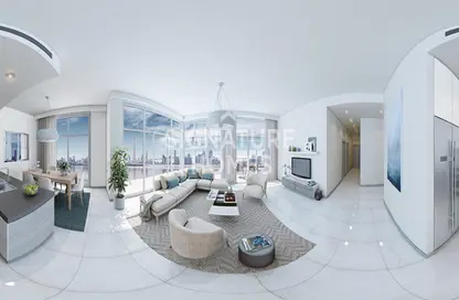 صورة لـ غرفة المعيشة شقة - 4 غرف نوم - 4 حمامات للبيع في ذا كوف ll - ميناء خور دبي (ذا لاجونز) - دبي ، صورة رقم 1