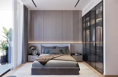 Room / Bedroom image for: Apartment - 1 Bathroom for sale in Samana Barari Views - Majan - Dubai, Image 1