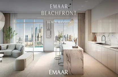 Apartment - 2 Bedrooms - 3 Bathrooms for sale in Beach Mansion - EMAAR Beachfront - Dubai Harbour - Dubai