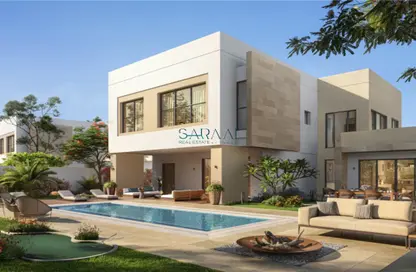 Pool image for: Townhouse - 3 Bedrooms - 4 Bathrooms for sale in The Magnolias - Yas Acres - Yas Island - Abu Dhabi, Image 1