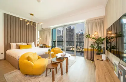 Apartment - Studio - 1 Bathroom for rent in 8 Boulevard Walk - Mohammad Bin Rashid Boulevard - Downtown Dubai - Dubai