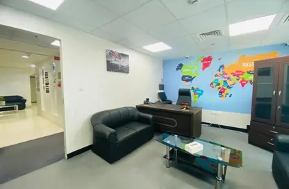 Office Space - Studio - 1 Bathroom for rent in Al Rostamani Building - Port Saeed - Deira - Dubai