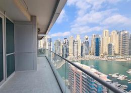 Apartment - 2 bedrooms - 3 bathrooms for rent in The Waves Tower A - The Waves - Dubai Marina - Dubai