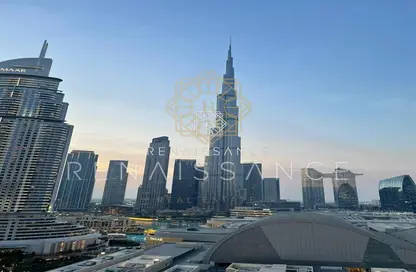 شقة - غرفة نوم - 2 حمامات للايجار في العنوان رزيدنس فاونتن فيوز  2 - العنوان رزيدنس فاونتن فيوز - دبي وسط المدينة - دبي