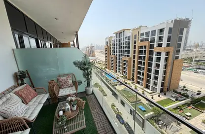 Apartment - Studio - 1 Bathroom for rent in AZIZI Riviera 26 - Meydan One - Meydan - Dubai