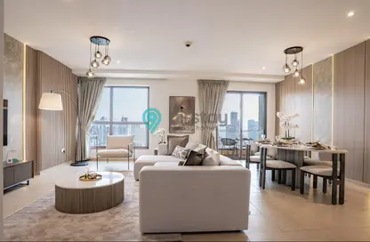 شقة - 2 غرف نوم - 3 حمامات للايجار في مرجان 1 - مرجان - جميرا بيتش ريزيدنس - دبي