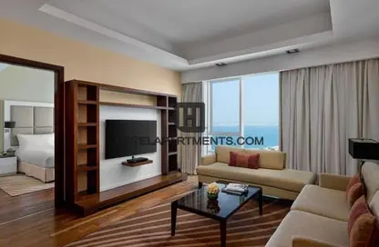 Living Room image for: Hotel  and  Hotel Apartment - 1 Bedroom - 1 Bathroom for rent in La Suite Dubai Hotel  and  Apartments - Al Sufouh 1 - Al Sufouh - Dubai, Image 1