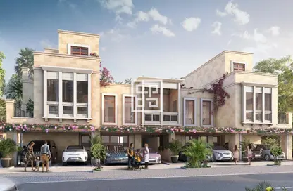 Outdoor Building image for: Townhouse - 5 Bedrooms - 6 Bathrooms for sale in Malta - Damac Lagoons - Dubai, Image 1