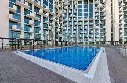 Pool image for: Apartment - 1 Bathroom for sale in Farhad Azizi Residence - Al Jaddaf - Dubai, Image 1