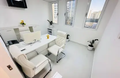Office Space - Studio - 1 Bathroom for rent in Horizone Building - Port Saeed - Deira - Dubai