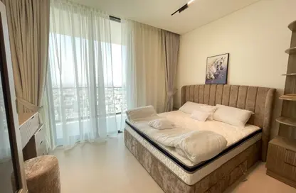 Apartment - 1 Bedroom - 2 Bathrooms for rent in Binghatti Azure - Jumeirah Village Circle - Dubai