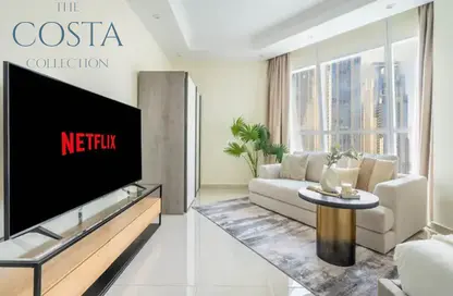 شقة - 1 حمام للايجار في ذا كورت تاور - الخليج التجاري - دبي