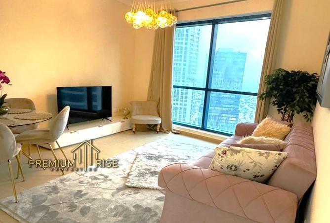 Apartment - 1 Bedroom - 2 Bathrooms for rent in Jumeirah Bay X1 - JLT Cluster X - Jumeirah Lake Towers - Dubai