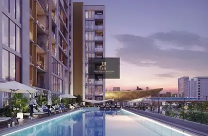 Pool image for: Apartment - 3 Bedrooms - 5 Bathrooms for sale in Rosalia Residences - Al Furjan - Dubai, Image 1