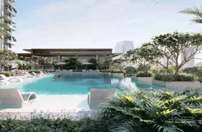 صورة لـ حوض سباحة شقة - غرفة نوم - 2 حمامات للبيع في ذا هايبري - مدينة الشيخ محمد بن راشد - دبي ، صورة رقم 1