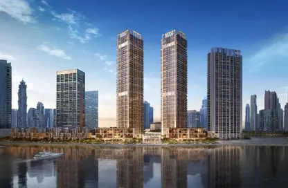 Apartment - Studio - 1 Bathroom for sale in Peninsula Four - Peninsula - Business Bay - Dubai