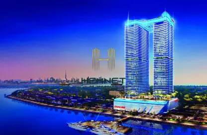 Water View image for: Apartment - 3 Bedrooms - 4 Bathrooms for sale in Oceanz by Danube - Maritime City - Dubai, Image 1