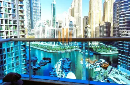 Apartment - 2 Bedrooms - 3 Bathrooms for rent in Opal Tower Marina - Dubai Marina - Dubai