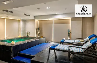 صورة لـ حوض سباحة شقة - 2 غرف نوم - 2 حمامات للايجار في اجنحة رودا امواج - أمواج - مساكن شاطئ الجميرا - دبي ، صورة رقم 1