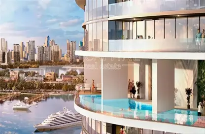 Apartment - 1 Bedroom - 2 Bathrooms for sale in Harbour Lights - Maritime City - Dubai