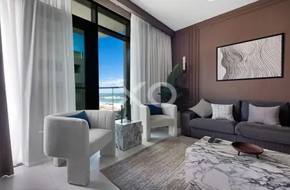 Apartment - 1 Bedroom - 1 Bathroom for sale in Marina Vista - EMAAR Beachfront - Dubai Harbour - Dubai