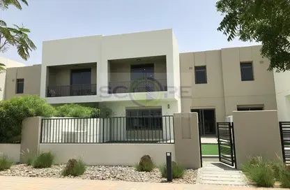 Outdoor House image for: Townhouse - 3 Bedrooms - 4 Bathrooms for rent in Noor Townhouses - Town Square - Dubai, Image 1
