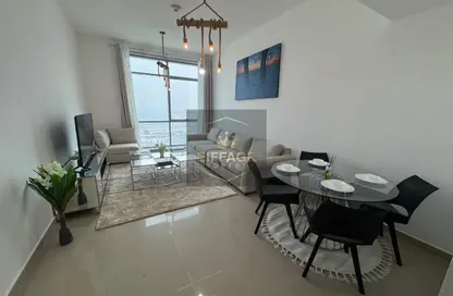 Apartment - 1 Bedroom - 2 Bathrooms for rent in Al Khail Tower 2 - Al Khail Towers - Ajman Downtown - Ajman