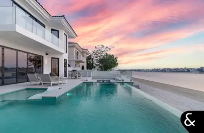 Villa - 4 Bedrooms - 4 Bathrooms for rent in Garden Homes Frond M - Garden Homes - Palm Jumeirah - Dubai