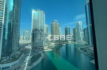 Office Space - Studio - 1 Bathroom for rent in HDS Tower - Lake Almas East - Jumeirah Lake Towers - Dubai