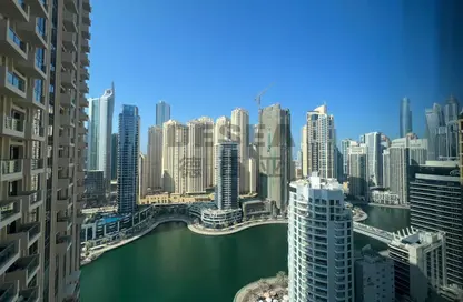 شقة - غرفة نوم - 1 حمام للبيع في جي دبليو ماريوت هوتيل مارينا - دبي مارينا - دبي