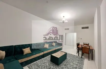 Living Room image for: Apartment - 1 Bedroom - 1 Bathroom for rent in Al Naemiya Tower 3 - Al Naemiya Towers - Al Nuaimiya - Ajman, Image 1