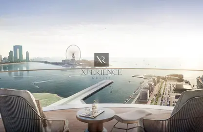 Apartment - 1 Bedroom - 2 Bathrooms for sale in Seapoint - EMAAR Beachfront - Dubai Harbour - Dubai
