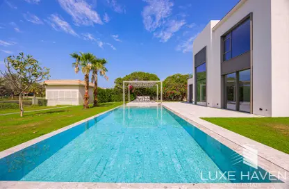 Villa - 5 Bedrooms - 5 Bathrooms for rent in Entertainment Foyer - European Clusters - Jumeirah Islands - Dubai