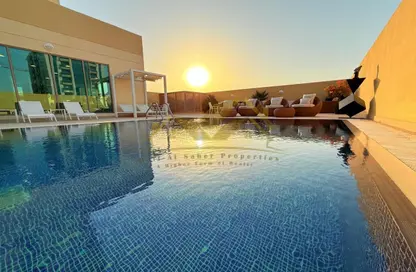 Apartment - 1 Bedroom - 2 Bathrooms for rent in The Flagship Three - Al Satwa - Dubai