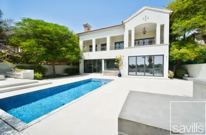 Villa - 5 Bedrooms - 5 Bathrooms for rent in Flame Tree Ridge - Fire - Jumeirah Golf Estates - Dubai